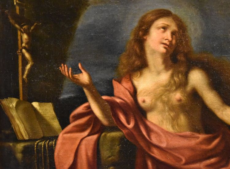 Maria Maddalena nel deserto, Giovanni Francesco Barbieri 'Il Guercino' (Cento, 1591 - Bologna, 1666)