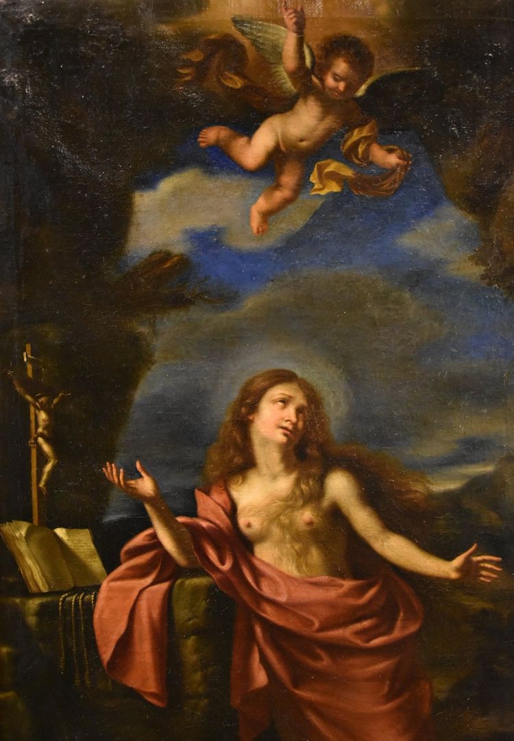 Maria Maddalena nel deserto, Giovanni Francesco Barbieri 'Il Guercino' (Cento, 1591 - Bologna, 1666)