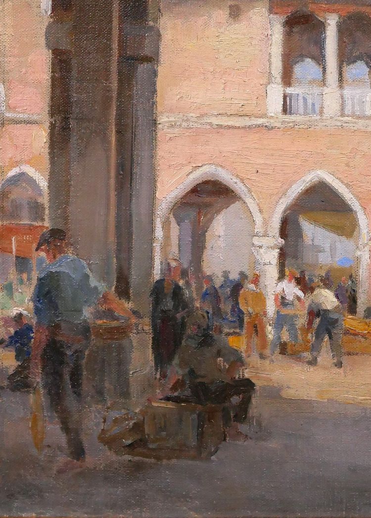 Charles Hirlemann, Venice Italy landscape 1930