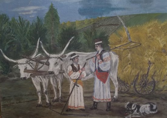 Heuernte.