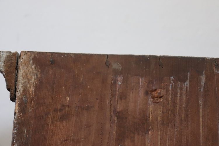 Antiker Tiroler Kleiderschrank aus Kiefernholz, 1800er