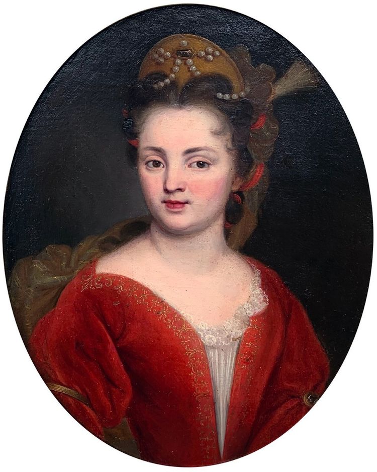 Jahrhundert, Pierre Gobert (1662/1744) zugeschriebenes Porträt