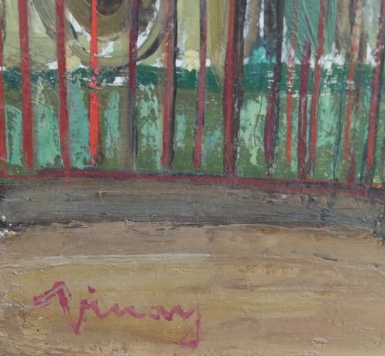 Jean VINAY (1908-1978) : L'entrée du parc