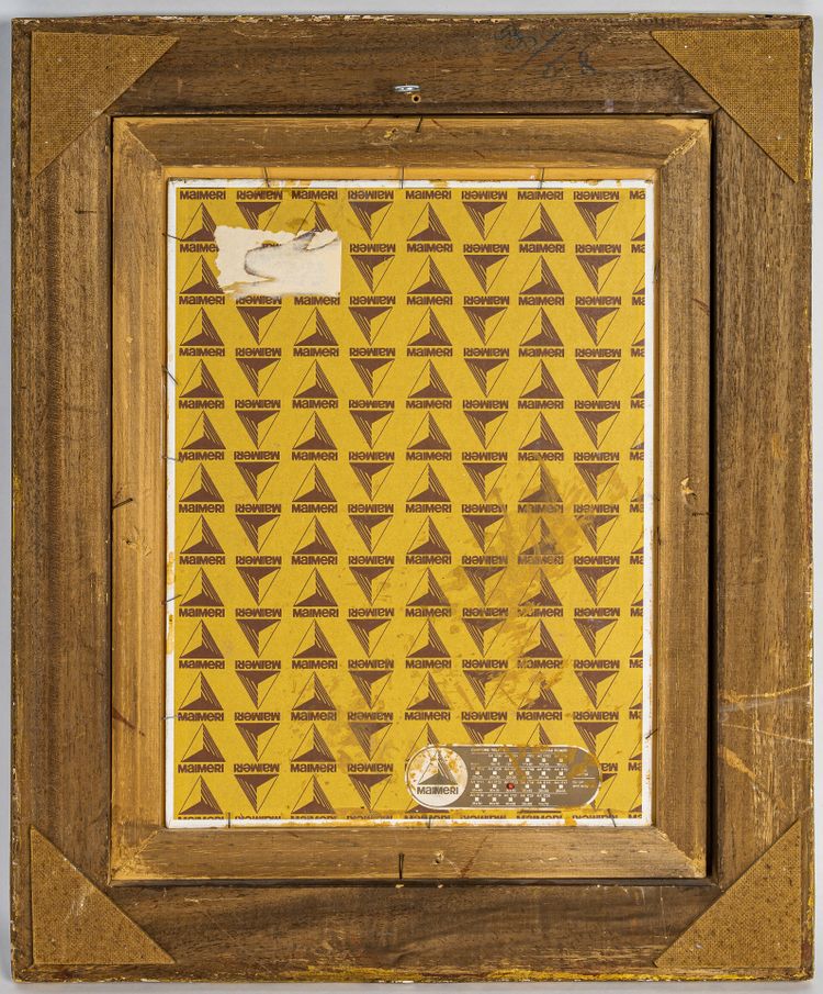 Serge Belloni (1925-2005) - Blumenstrauß in einer Delfter Vase Öl auf Leinwand um 1970