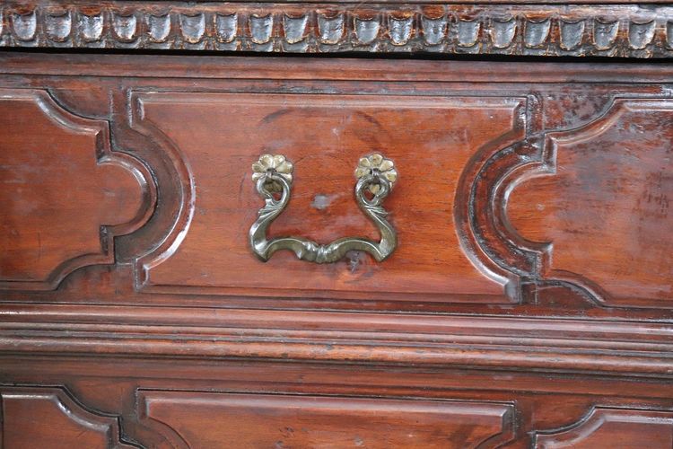 Table de Chevet Ancienne en Noyer