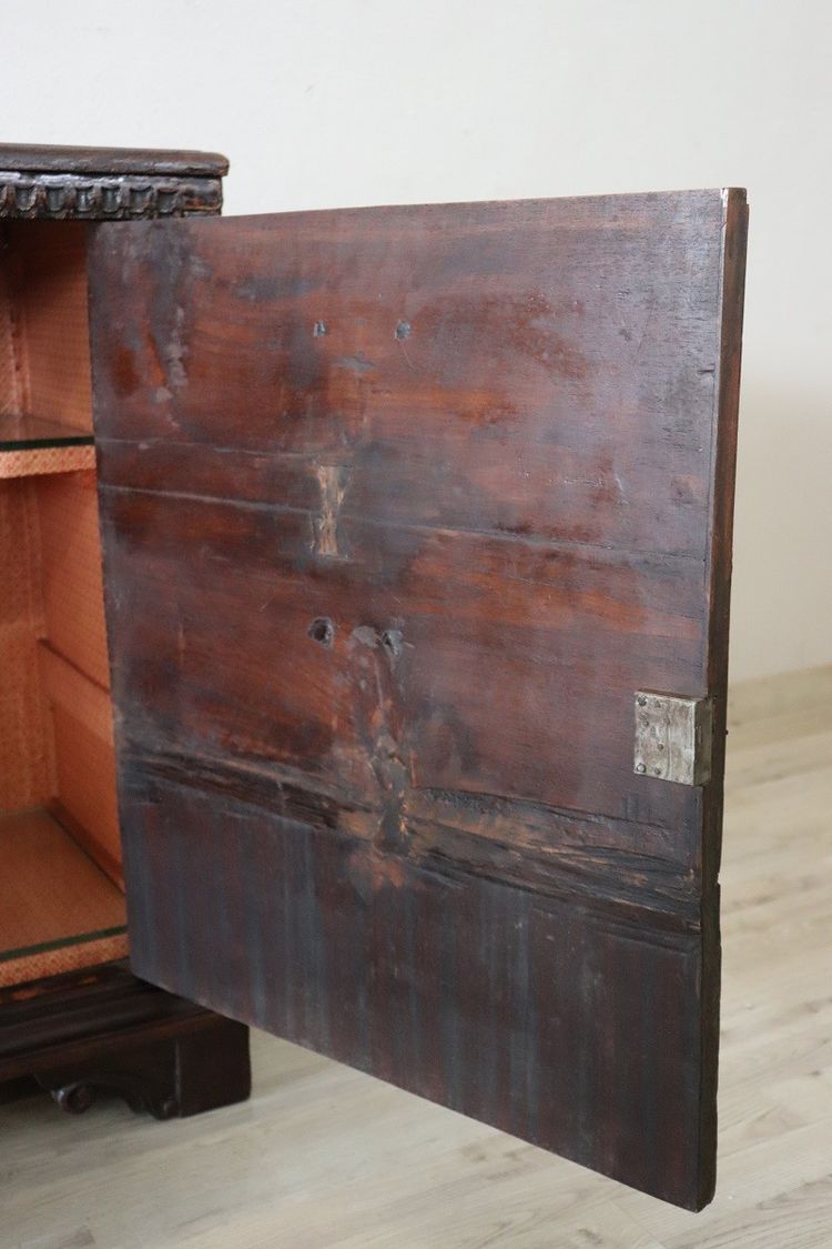 Table de Chevet Ancienne en Noyer