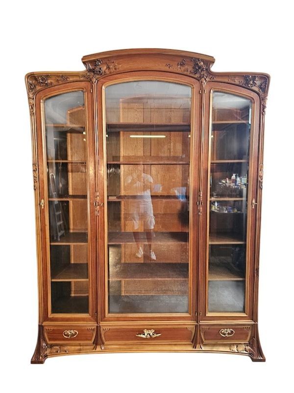 Biblioteca Art Nouveau Louis Majorelle "Lilas