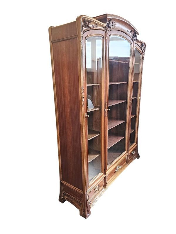 Biblioteca Art Nouveau Louis Majorelle "Lilas