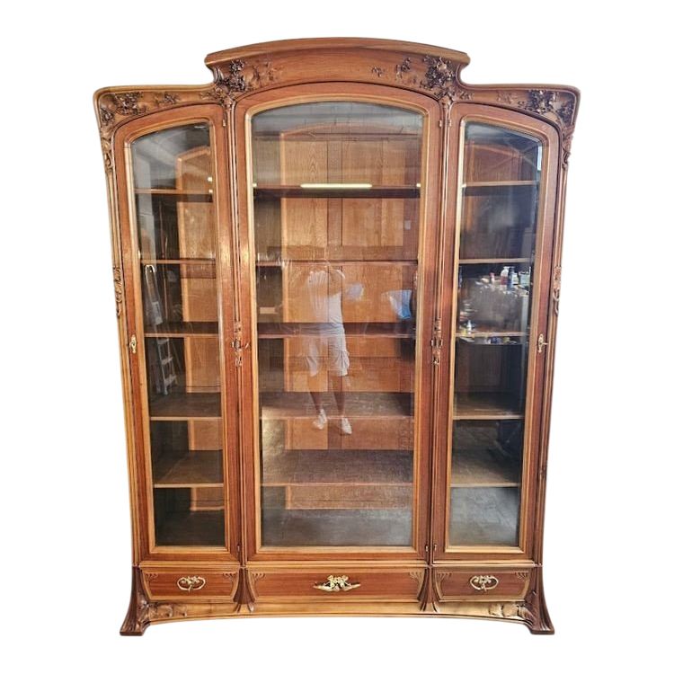 Biblioteca Art Nouveau Louis Majorelle "Lilas