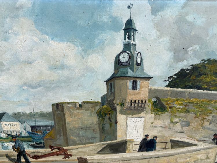 Oil on canvas 20th century by "Guy Pennamen".