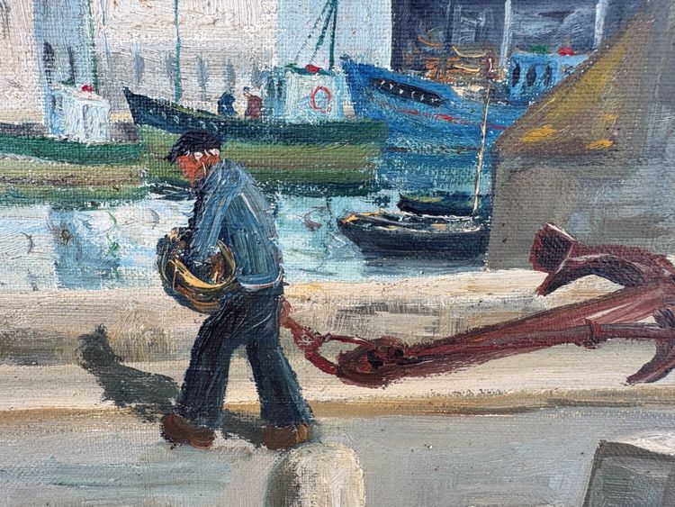 Oil on canvas 20th century by "Guy Pennamen".