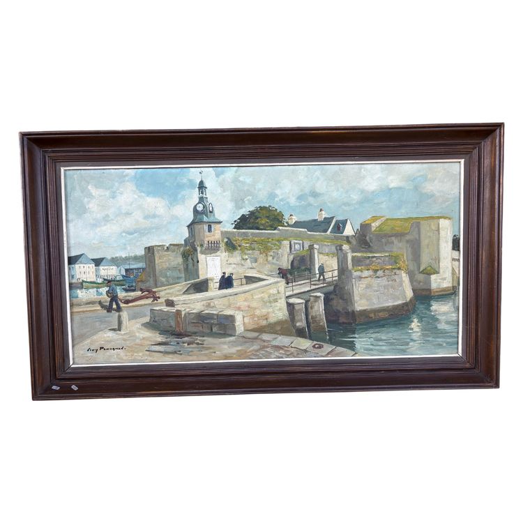 Oil on canvas 20th century by "Guy Pennamen".