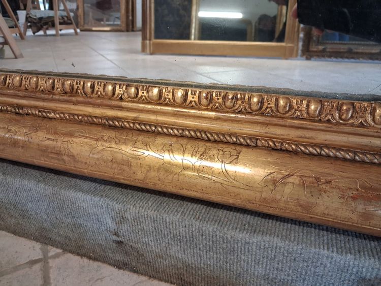 Specchio d'epoca Luigi Filippo 173 x 123