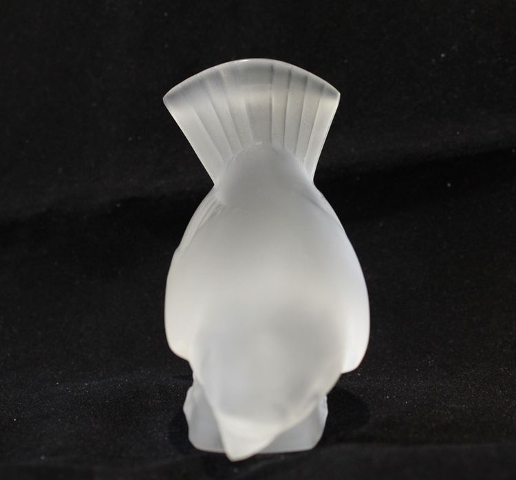 Scultura di uccelli Lalique Francia 20° secolo