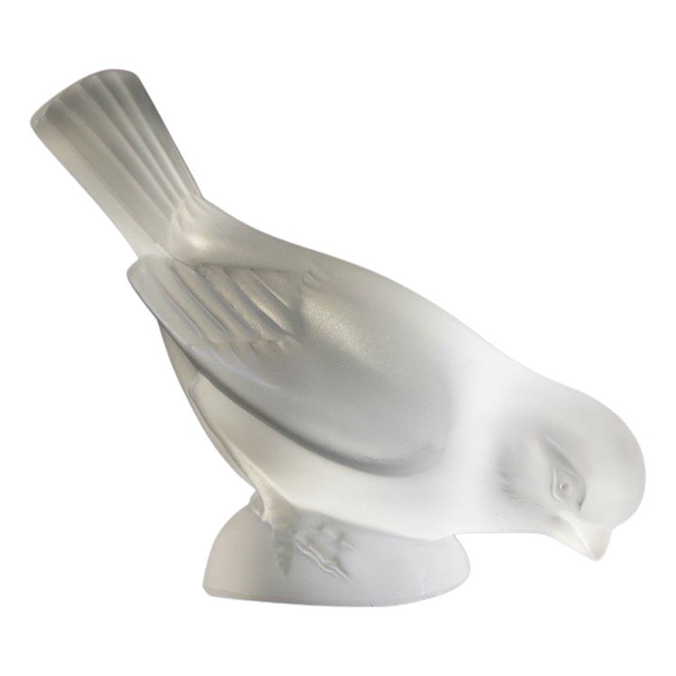 Scultura di uccelli Lalique Francia 20° secolo