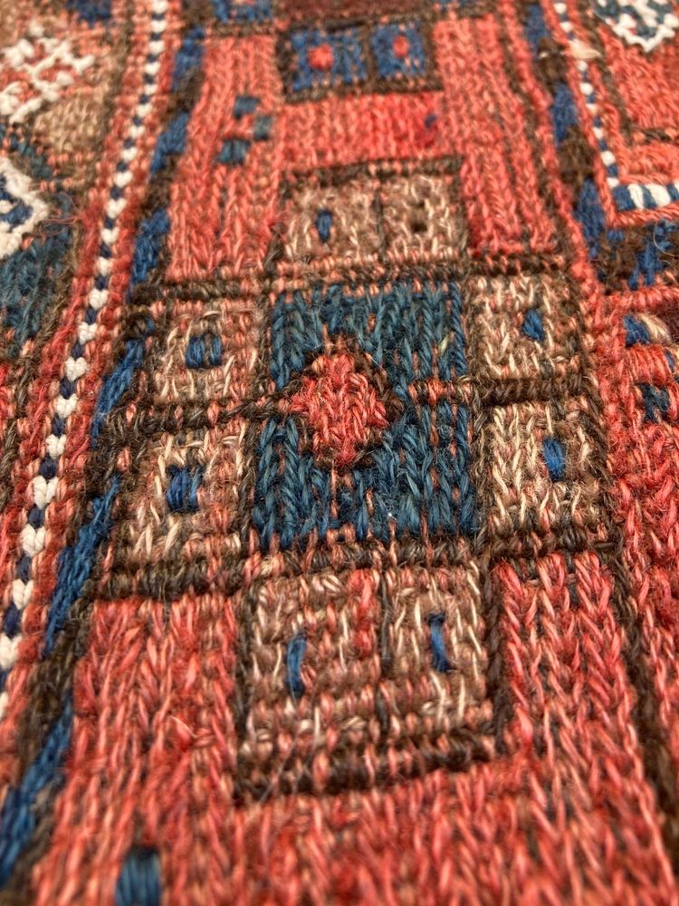 Doppio sacco di dromedario aperto. XIX. Bathiyari - Persia.