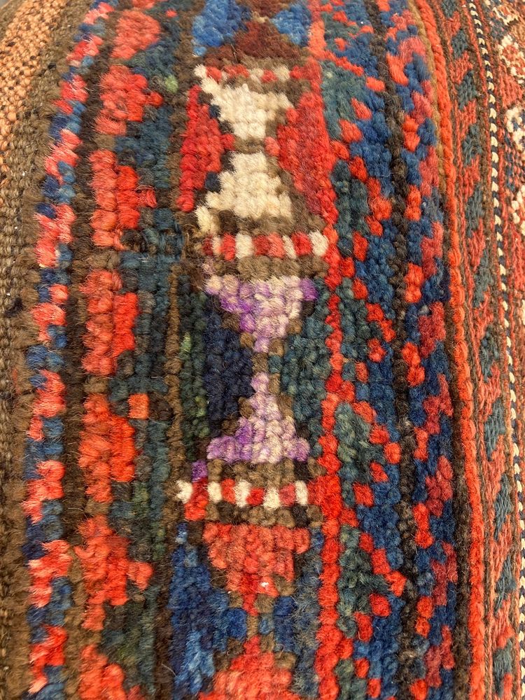 Doppio sacco di dromedario aperto. XIX. Bathiyari - Persia.
