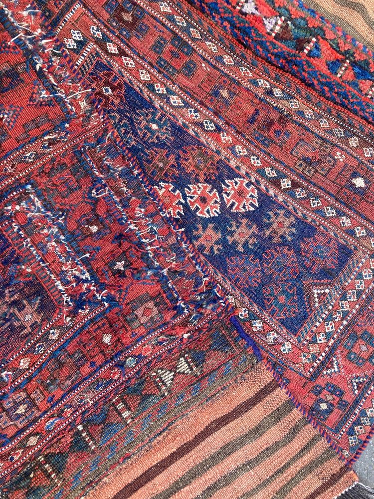 Doppio sacco di dromedario aperto. XIX. Bathiyari - Persia.