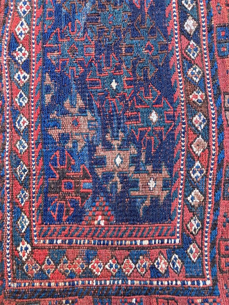 Doppio sacco di dromedario aperto. XIX. Bathiyari - Persia.