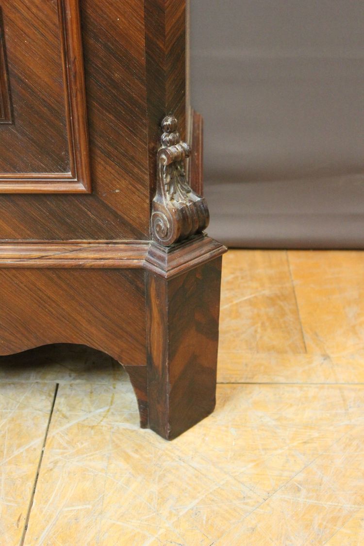 Napoleon III safe in a 19th century rosewood cabinet