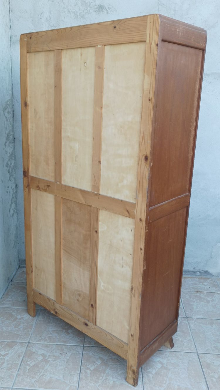 Armadio Art Déco in faggio