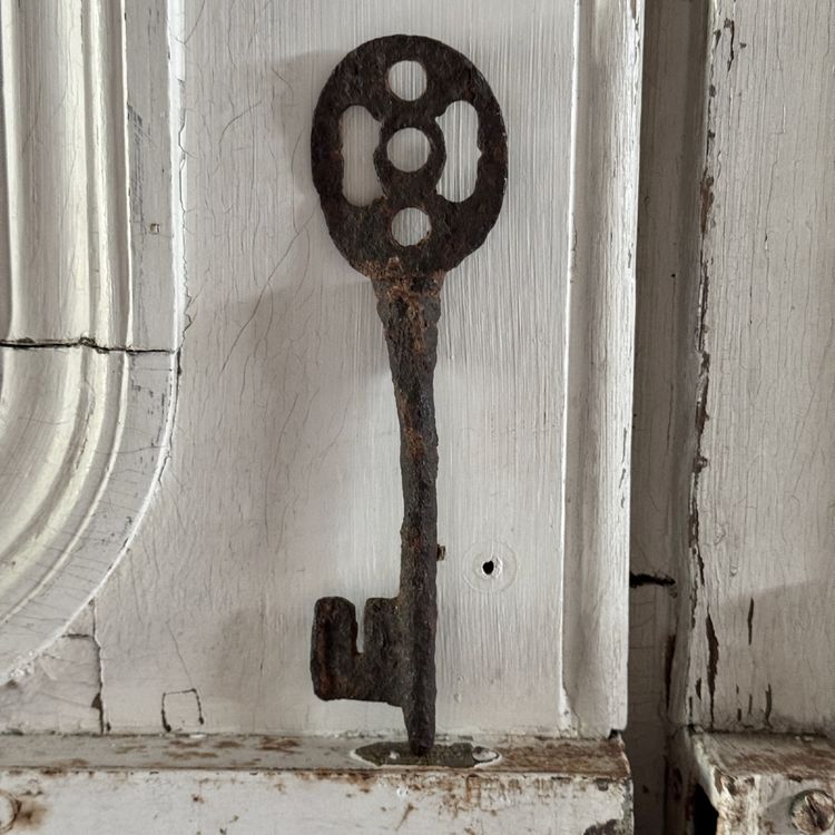 Clé en fer forgé Haute Époque