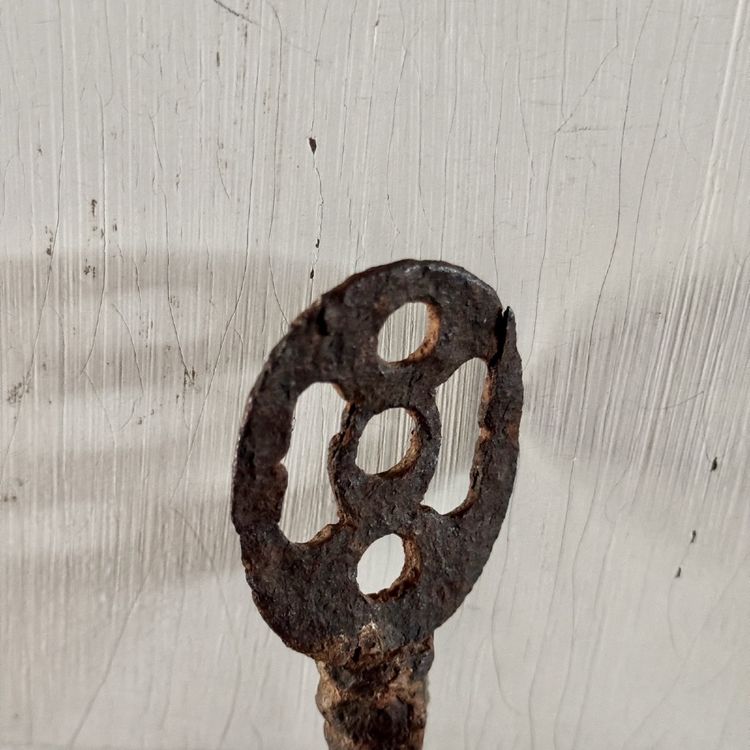 Clé en fer forgé Haute Époque