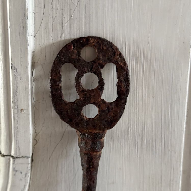 Clé en fer forgé Haute Époque