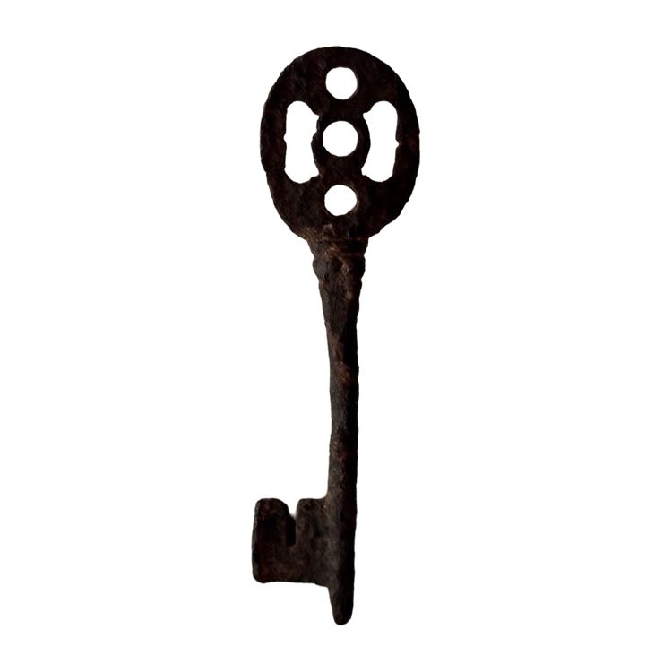 Clé en fer forgé Haute Époque
