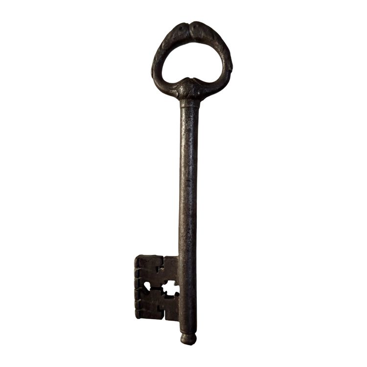 Clé en fer forgé Haute Époque