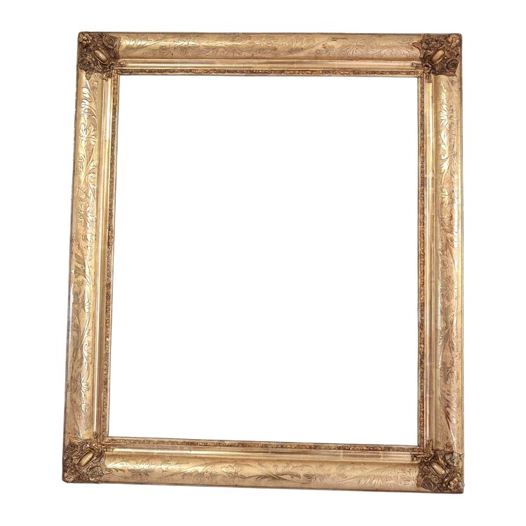 Cadre XIX époque restauration 87 x 75