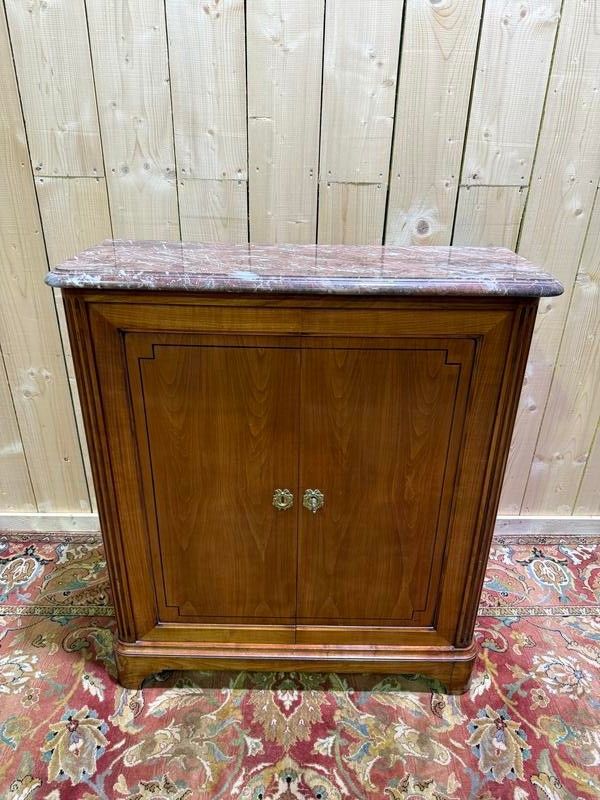 Buffet à hauteur d'appuie de style Louis XVI 