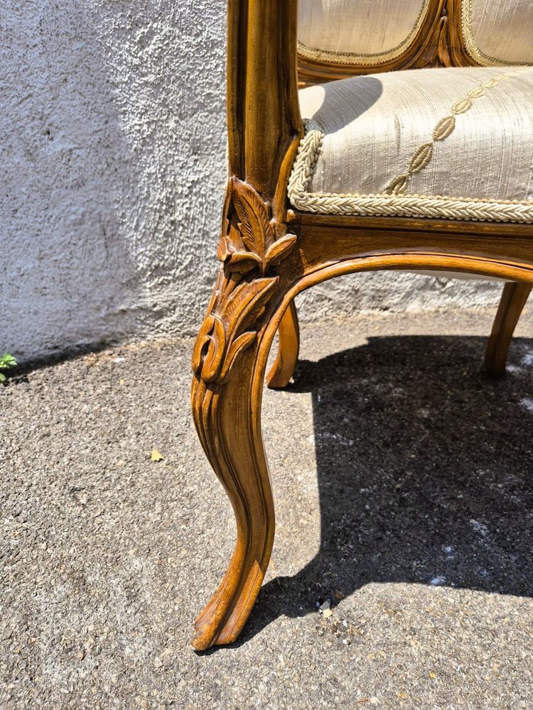 Paire de fauteuils art nouveau, début XXème siècle