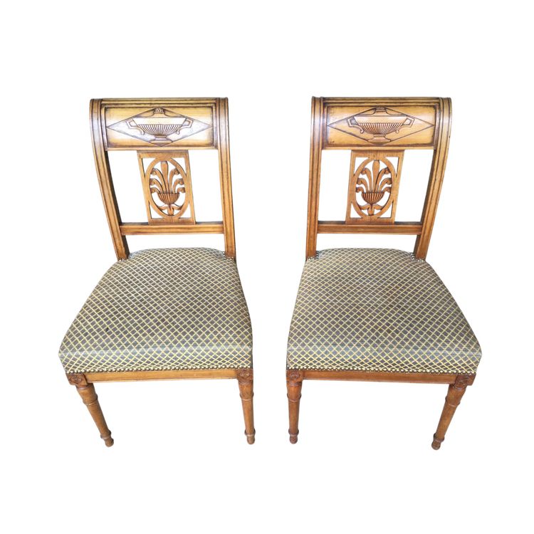 Paire de chaises de style Directoire