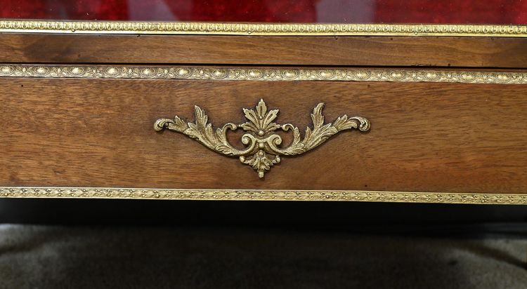 Vitrine en Acajou, style Louis XVI – Milieu XXe