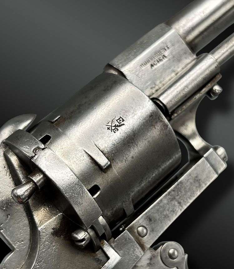 Revolver type Lefaucheux - France - XIXème siècle
