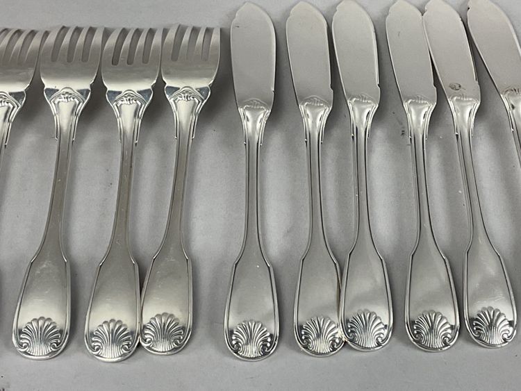 Fischbesteck Modell Vendome Christofle
