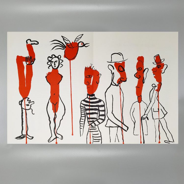 Alexander Calder "Derriere Le Miroir" n. 156 mit sieben Lithographien von Maeght Editeur.