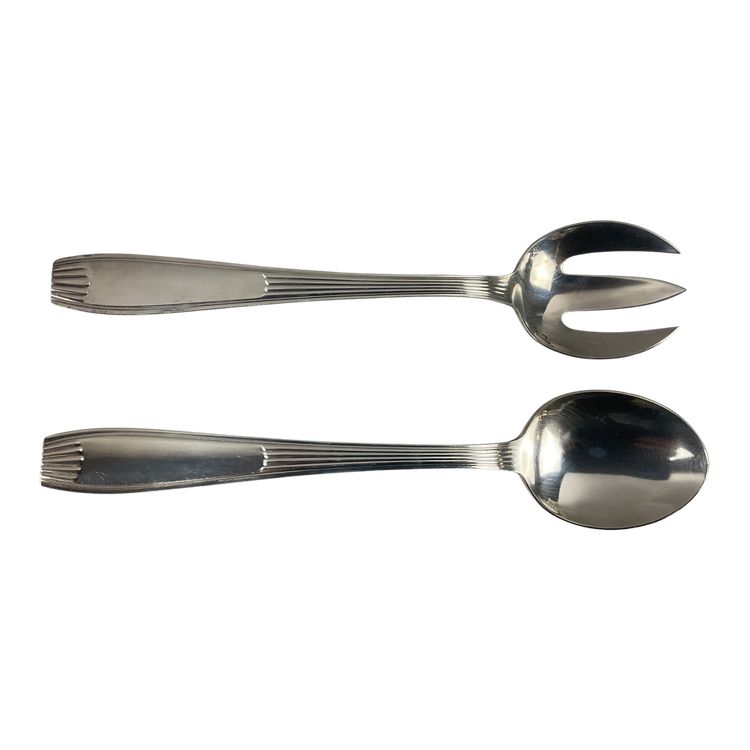 Christofle SAIGON salad cutlery set
