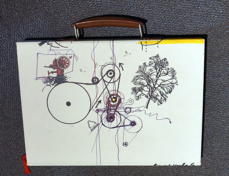 Jean Tinguely - "Méta" Französische Originalausgabe - Pierre Horay Éditeur