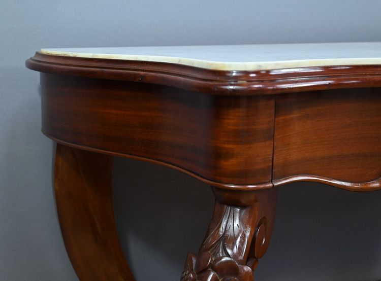 Console en Acajou, époque Napoléon III – 2ème Partie XIXe