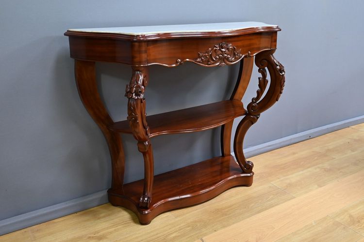 Console en Acajou, époque Napoléon III – 2ème Partie XIXe