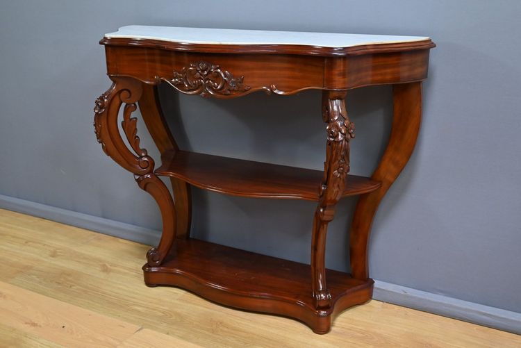 Console en Acajou, époque Napoléon III – 2ème Partie XIXe