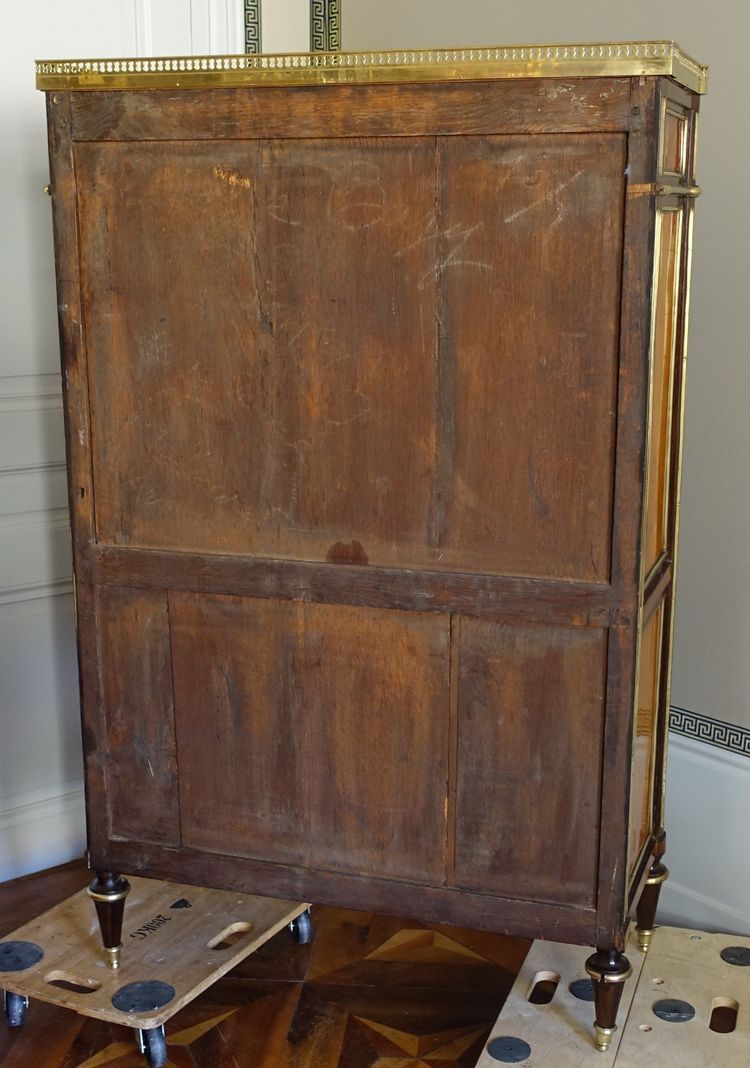 Sekretär aus Zitronenbaum und Amaranth aus der Zeit von Louis XVI - Ende 18.