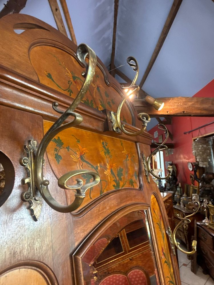 PORTE MANTEAUX DE VESTAIRE ART NOUVEAU 1930