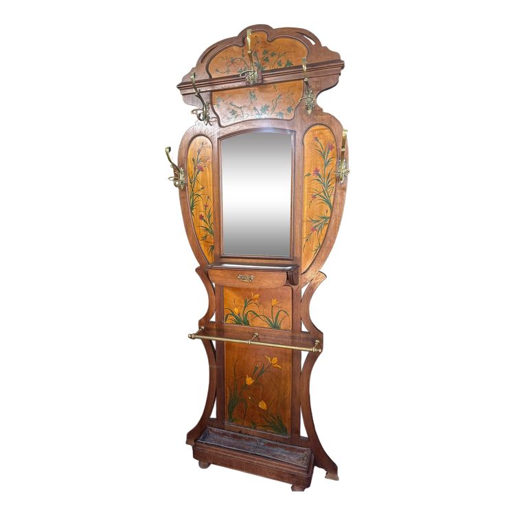 PORTE MANTEAUX DE VESTAIRE ART NOUVEAU 1930