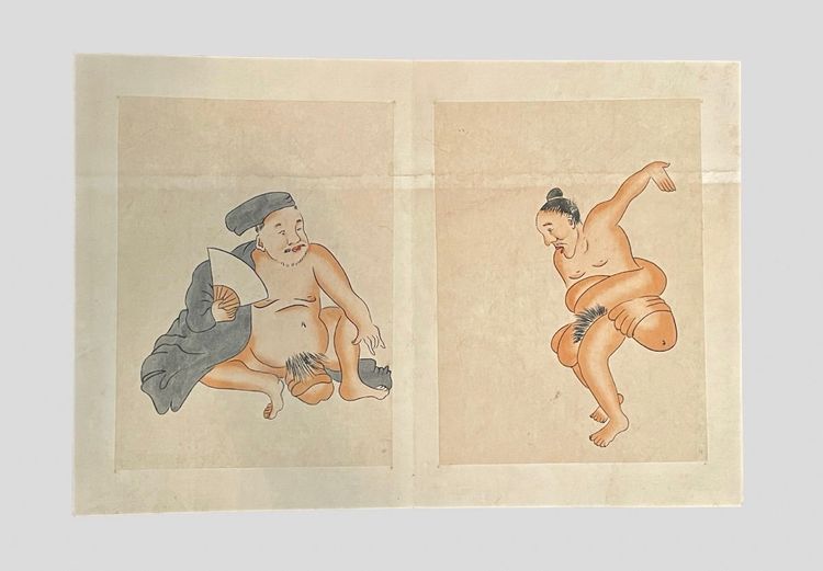 Album Shunga De Huit Encres érotiques - Période Edo.