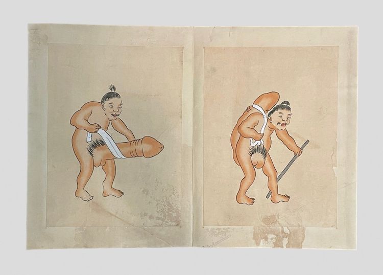 Album Shunga De Huit Encres érotiques - Période Edo.