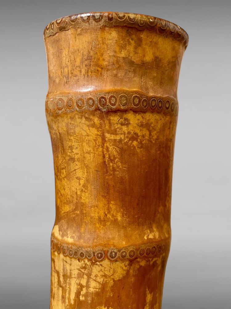 Ensemble De Trois Flutes En Bambou - Période Edo (1603-1868).