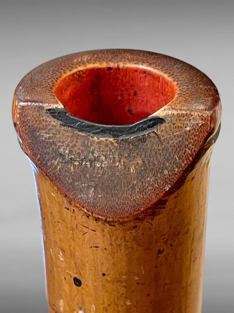 Ensemble De Trois Flutes En Bambou - Période Edo (1603-1868).